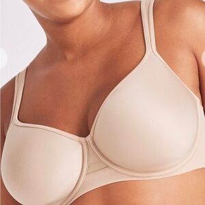 BALI 34 DD One Smooth U Ultra Light Minimizer Underwire Bra 3490 NWOT